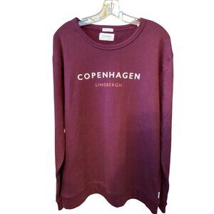 Lindbergh Copenhagen sweatshirt XL 48ch  100% organic cotton